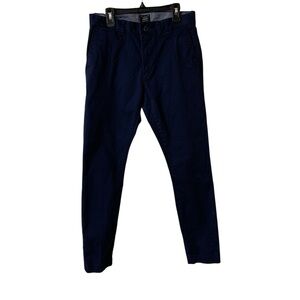J. Crew Men's Deep Blue Chinos